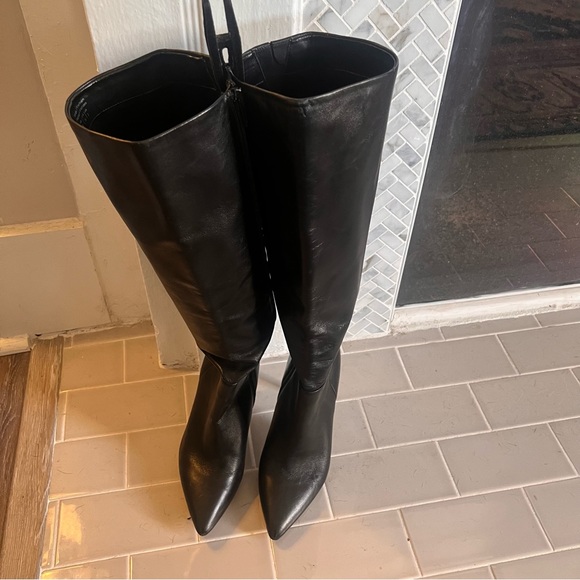 Nine West Classic Black Knee High Boot - Picture 4 of 6